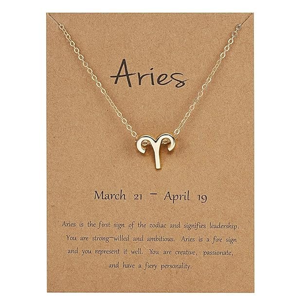 Aries Zodiac Pendant
